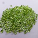 Natural Peridot 2mm Faceted Cut Round 10 Pieces Calibrated Size  Loose Gemstone