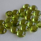 Natural Peridot 5mm cabochon  Round 100 Pieces Calibrated Size  Loose Gemstone