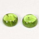 Natural Peridot 8mm cabochon  Round 25 Pieces Calibrated Size  Loose Gemstone