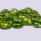 Natural Peridot 4mm cabochon  Round 1 Piece Calibrated Size  Loose Gemstone