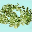 Natural Peridot 5x3mm Faceted  Cut Oval 1 Piece Calibrated Size  Loose Gemstone
