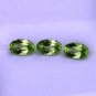 Natural Peridot 8x10mm Faceted Cut Oval 10 Pieces Calibrated Size Loose Gemstone