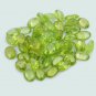 Natural Peridot 9x7mm Faceted Cut Oval 50 Pieces Calibrated Size Loose Gemstone
