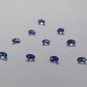 Natural Tanzanite-Calibrated size 4x5mm Faceted Cut Oval 5 Pieces - A Color- Loose Gemstone