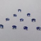 Natural Tanzanite-Calibrated size 3x5mm Faceted Cut Oval 50 Pieces - A Color- Loose Gemstone