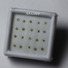 1.75mm  Natural Russian Green Demantoid Garnet faceted Cut Round 10 Pieces Lot AA  Color Gemstone