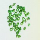 Natural Tsavorite - 4mm Calibrated Cut Round  100 Pieces Lot Top Quality  Green Color- Gemstone