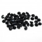 3mm Natural Black Diamond Round Diamond Cut -50 Pieces Lot  -Black Diamond -Color Loose- Gemstone