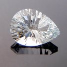 13X18mm Natural Crystal Quartz Concave Cut Pear 5 Pieces Lot Top Quality Loose Gemstone
