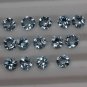 3mmNatural Sky Blue Topaz Faceted Cut Round 10 Pieces Lot Blue Color  Top Quality Loose Gemstone