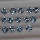3mmNatural Sky Blue Topaz Faceted Cut Round 25 Pieces Lot Blue Color  Top Quality Loose Gemstone
