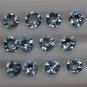 4mmNatural Sky Blue Topaz Faceted Cut Round 50 Pieces Lot Blue Color  Top Quality Loose Gemstone