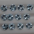 5mmNatural Sky Blue Topaz Faceted Cut Round 50 Pieces Lot Blue Color  Top Quality Loose Gemstone
