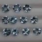 7mmNatural Sky Blue Topaz Faceted Cut Round 25 Pieces Lot Blue Color Top Quality Loose Gemstone