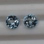 8mmNatural Sky Blue Topaz Faceted Cut Round 1 Piece Blue Color Top Quality Loose Gemstone