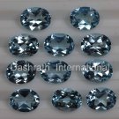 5x3mm Natural Sky Blue Topaz Faceted Cut Oval  100 Pieces Lot  Top Quality Loose Gemstone