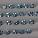 4x3mm  Natural Sky Blue Topaz Faceted Cut Pear 2 Piece (1 Pair )  Top Quality Loose Gemstone