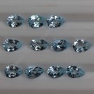 4x6mm Natural Sky Blue Topaz Faceted Cut Pear 25 Pieces Lot  Top Quality Loose Gemstone