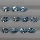7x5mm  Natural Sky Blue Topaz Faceted Cut Pear 25 Pieces Lot  Top Quality Loose Gemstone