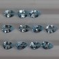 7x5mm  Natural Sky Blue Topaz Faceted Cut Pear 25 Pieces Lot  Top Quality Loose Gemstone