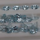 3x6mm Natural Sky Blue Topaz Faceted Cut Marquise 50 Pieces Lot  Top Quality Loose Gemstone