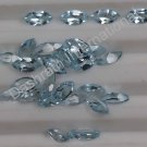 7x3.5mm Natural Sky Blue Topaz Faceted Cut Marquise 2 Piece (1 Pair )  Top Quality Loose Gemstone
