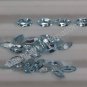 5x10mm Natural Sky Blue Topaz Faceted Cut Marquise 2 Piece (1 Pair ) Top Quality Loose Gemstone