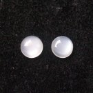8mm Natural White Moonstone Cabochon Round 10 Pieces Lot  White Color Top Quality Loose Gemstone