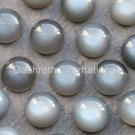 13mm Natural Gray Moonstone Cabochon Round 10 Pieces Lot Gray Color Top Quality Loose Gemstone
