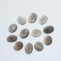 9x11mm Natural Gray Moonstone Cabochon Oval 1 Piece Gray Color Top Quality Loose Gemstone