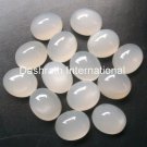 15x20mm Natural Gray Moonstone Cabochon Oval 2 Piece (1 Pair ) Gray Color Top Quality Loose Gemstone