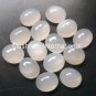 15x20mm Natural Gray Moonstone Cabochon Oval 2 Piece (1 Pair ) Gray Color Top Quality Loose Gemstone
