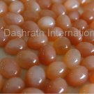 10x14mm Natural Peach Moonstone Cabochon Oval 25 Pieces Lot  Peach Color Top Quality Loose Gemstone