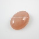 15x20mm Natural Peach Moonstone Cabochon Oval 2 Piece (1 Pair )  Top Quality Loose Gemstone