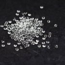 1.5mm Natural Crystal Quartz Faceted Cut Round  25 Pieces Lot     Top Quality Loose Gemstone