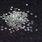 1.5mm Natural Crystal Quartz Faceted Cut Round  75 Pieces Lot     Top Quality Loose Gemstone
