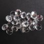 8mm Natural Crystal Quartz Faceted Cut Round 75 Pieces Lot  Top Quality Loose Gemstone