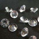 16mm Natural Crystal Quartz Faceted Cut Round 2 Piece (1 Pair )  Top Quality Loose Gemstone