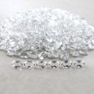 7x5mm  Natural Crystal Quartz Faceted Cut Oval 75 Pieces Lot   Top Quality Loose Gemstone