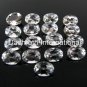 12x10mm Natural Crystal Quartz Faceted Cut Oval 5 Pieces Lot Top Quality Loose Gemstone