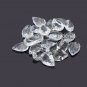 9x7mm Natural Crystal Quartz Faceted Cut Pear 2 Piece (1 Pair ) Top Quality Loose Gemstone
