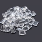 9x7mm Natural Crystal Quartz Faceted Cut Octagon 2 Piece (1 Pair ) Top Quality Loose Gemstone