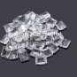 8x10mm Natural Crystal Quartz Faceted Cut Octagon 5 Pieces Lot Top Quality Loose Gemstone