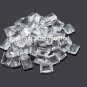 8x10mm Natural Crystal Quartz Faceted Cut Octagon 100 Pieces Lot Top Quality Loose Gemstone