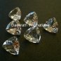 10mm Natural Crystal Quartz Faceted Cut Trillion 2 Piece (1 Pair )   Top Quality Loose Gemstone
