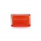 10x8mm Natural Carnelian Faceted Cut  Octagon 25 Pieces Lot  Top Quality Loose Gemstone