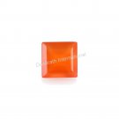 5mm Natural Carnelian Faceted Cut Square 100 Pieces Lot  Top Quality Loose Gemstone