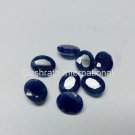 8x6mm Natural Blue Sapphire Faceted Cut Oval 25 Pieces Lot  Top Quality Loose Gemstone