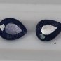10x7mm Natural Blue Sapphire Faceted Cut Pear 1 Piece Top Quality Loose Gemstone