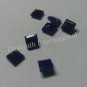4mmNatural Blue Sapphire Faceted Cut Square 5 Pieces Lot  Top Quality Loose Gemstone